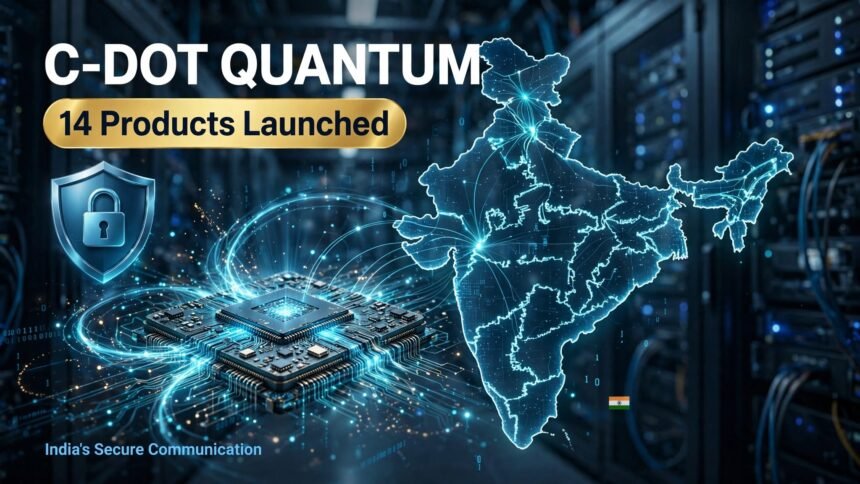 C-DOT Unveils 14 Quantum Tech Products