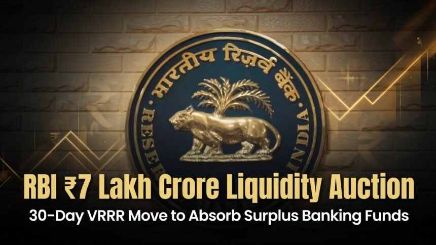 RBI ₹7 Lakh Crore Liquidity Auction